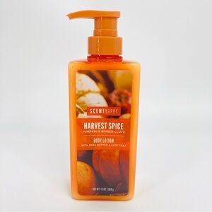 Scent Happy Harvest Spice Pumpkin & Ginger Clove Body Lotion 13 oz Shea Butter